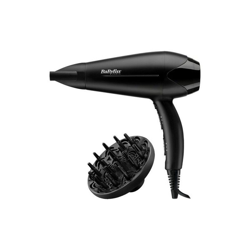 BaByliss Hårtørrer D563DE Power Dry 2100 BaByliss Hårtørrer D563DE Power Dry 2100